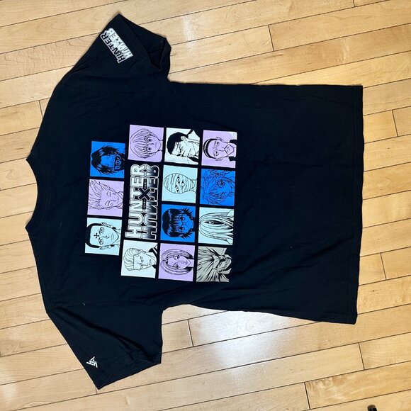 HUNTER X HUNTER Japanese Anime Manga T Shirt Tee Black Size Medium - Picture 6 of 7